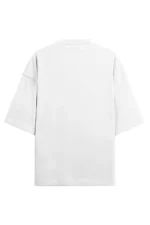 Oversize White T-Shirt for Women - Image 2