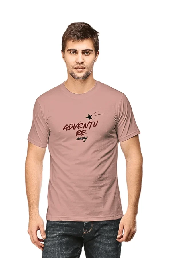 Best Fashion Male Round Neck Half Sleeve T-shart