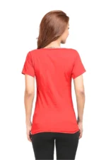 Female Round Neck Half Sleeve Classic Multicolore T-shart - Image 2