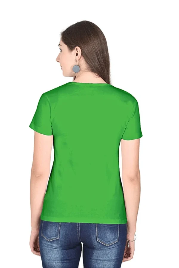 Womens Round Neck Half Sleeve Classic Top 3