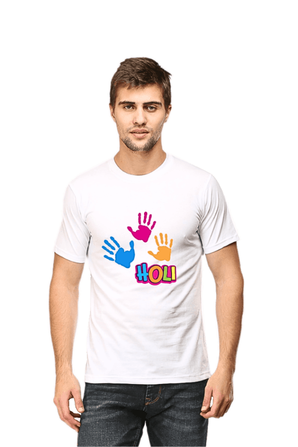 Printed Club Holi T-Shirts for Mens