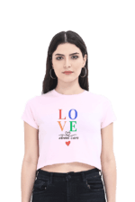Female Love Crop Top