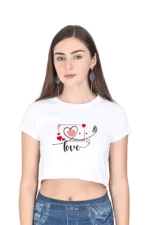 Female Love Crop Top